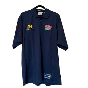 NWT CHASE AUTHENTICS NAVY BLUE DUPONT, JEFF GORDON,NASCAR POLO SIZE XL